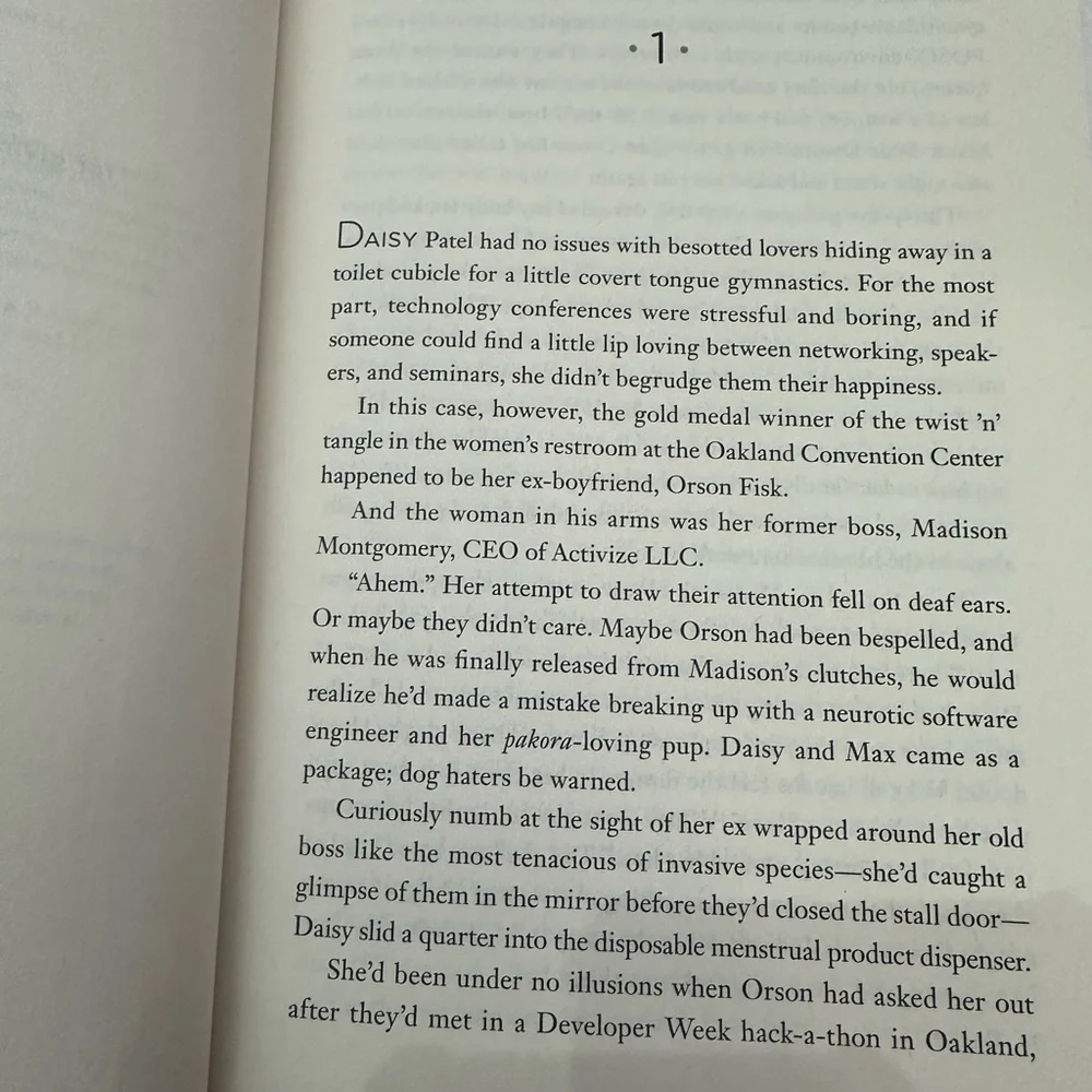 The Dating Plan by Sara Desai BOTM Hardcover Book